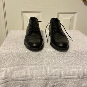 Easy spirit, black leather boots